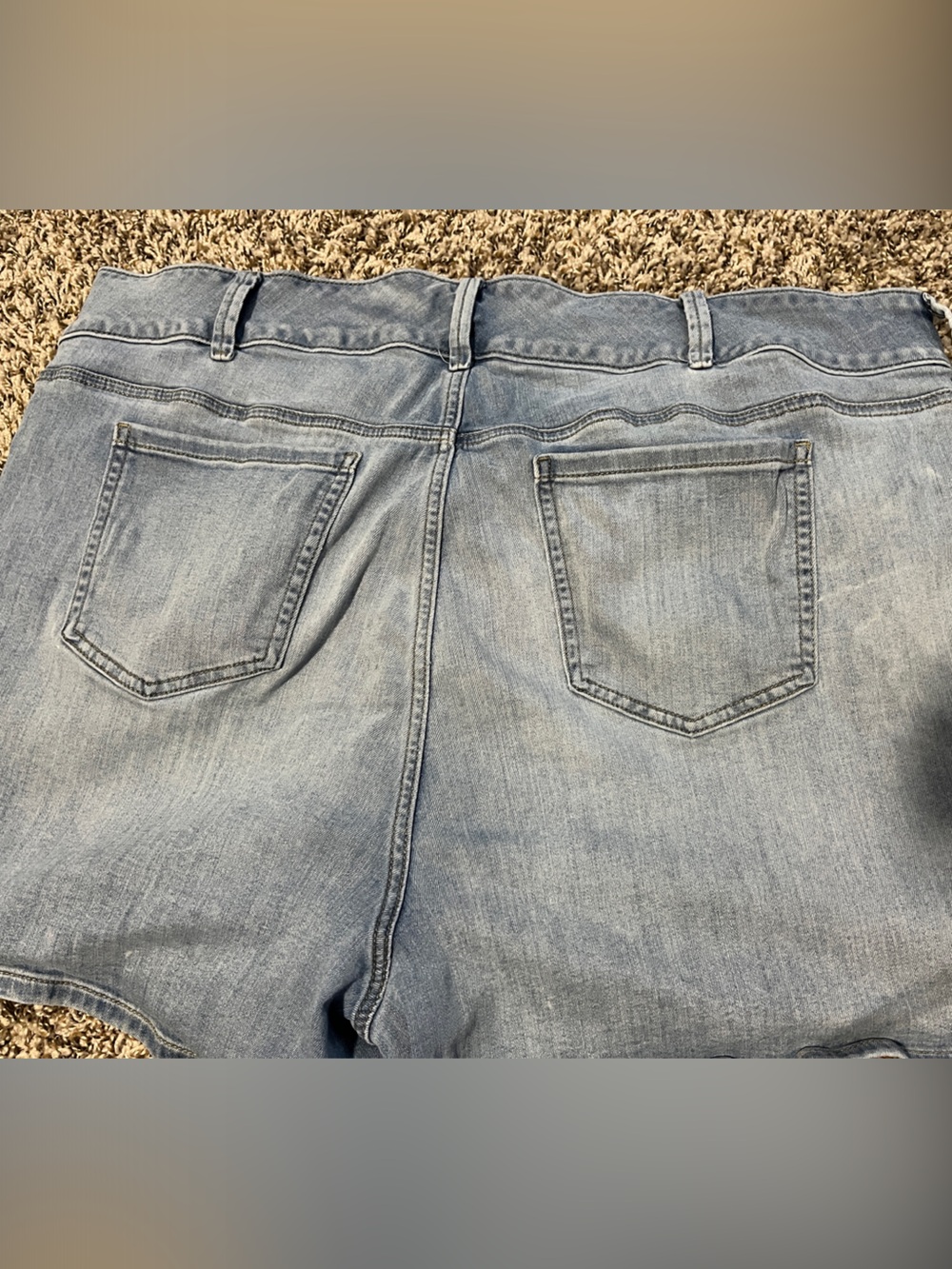 torrid Light Blue Denim Shorts - Picture 10 of 10